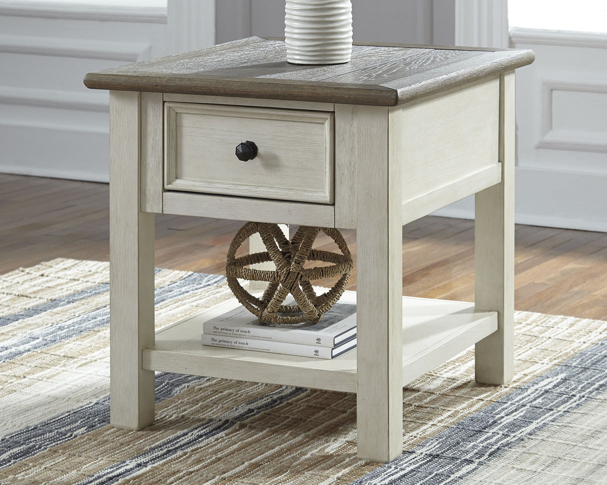 Bolanburg 2 End Tables in Two-tone from Ashley - Luna Furniture