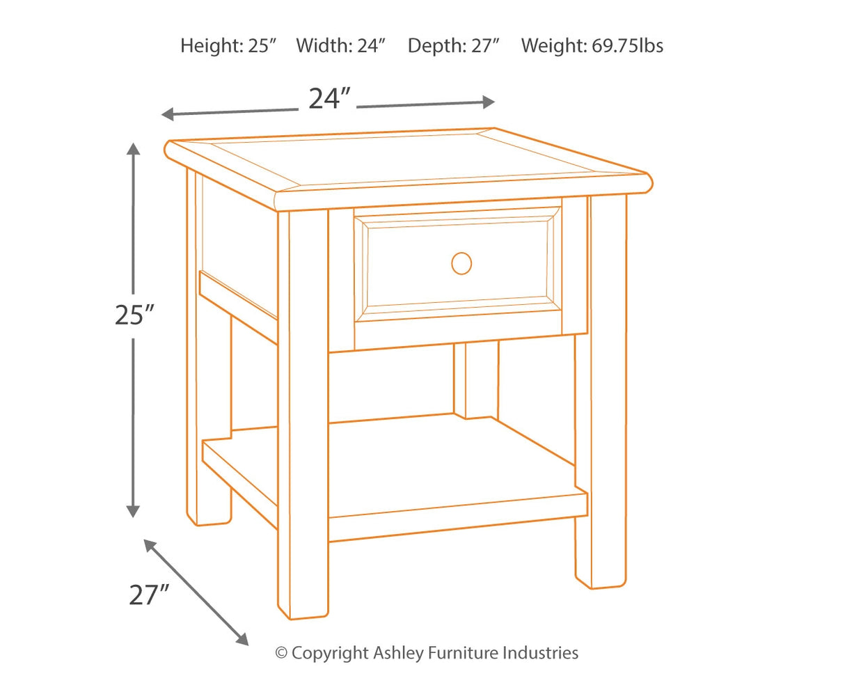 Bolanburg 2 End Tables in Two-tone from Ashley - Luna Furniture