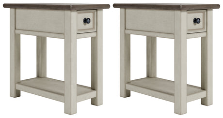 Bolanburg 2 End Tables in Two-tone from Ashley - Luna Furniture