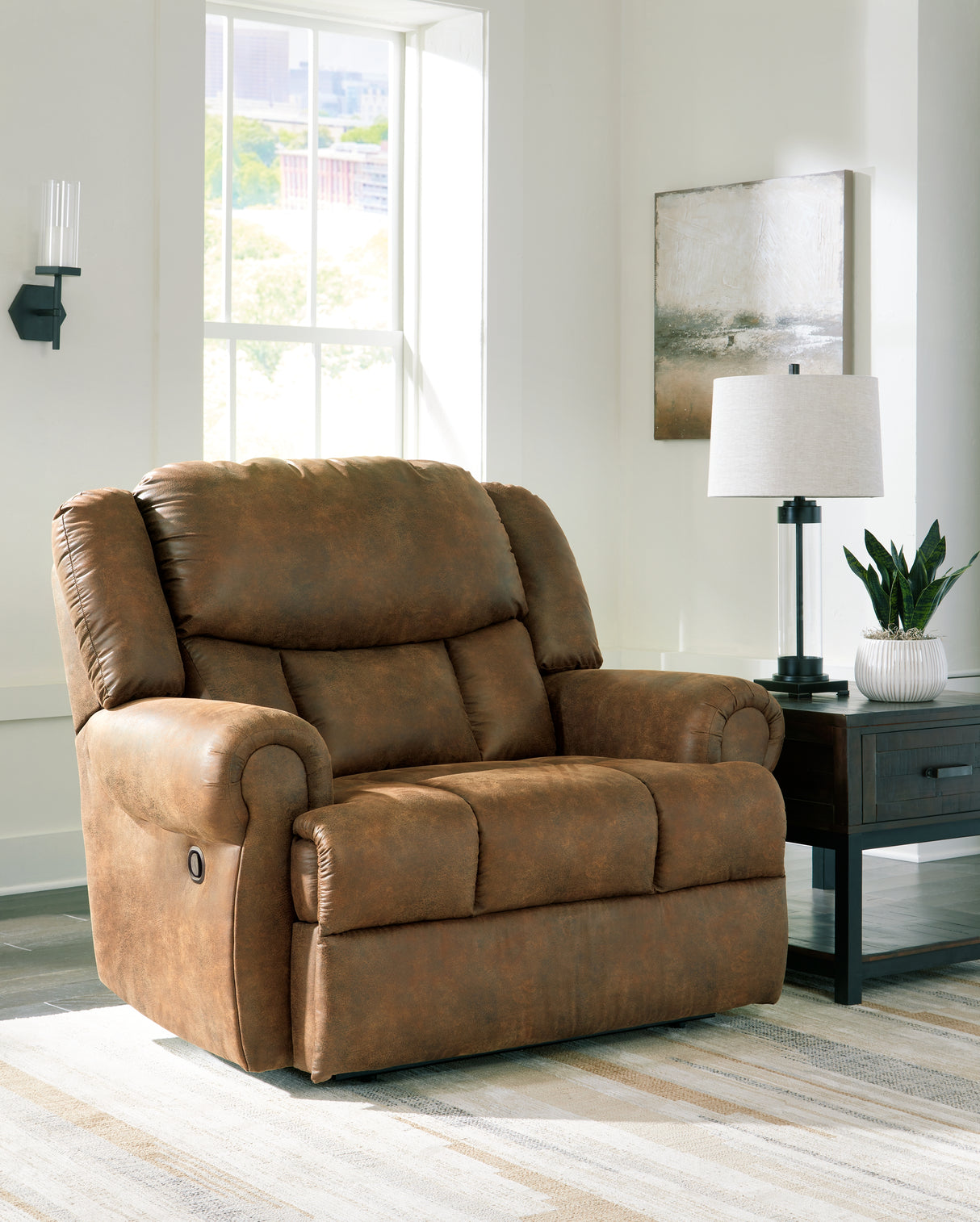 Boothbay Sofa, Loveseat and Recliner in Auburn - PKG015108