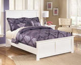 Bostwick Shoals Full Panel Bed with Dresser in White - PKG002772