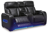 Boyington Sofa, Loveseat and Recliner in Black from Ashley - Luna Furniture