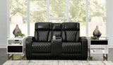 Boyington Sofa, Loveseat and Recliner in Black from Ashley - Luna Furniture