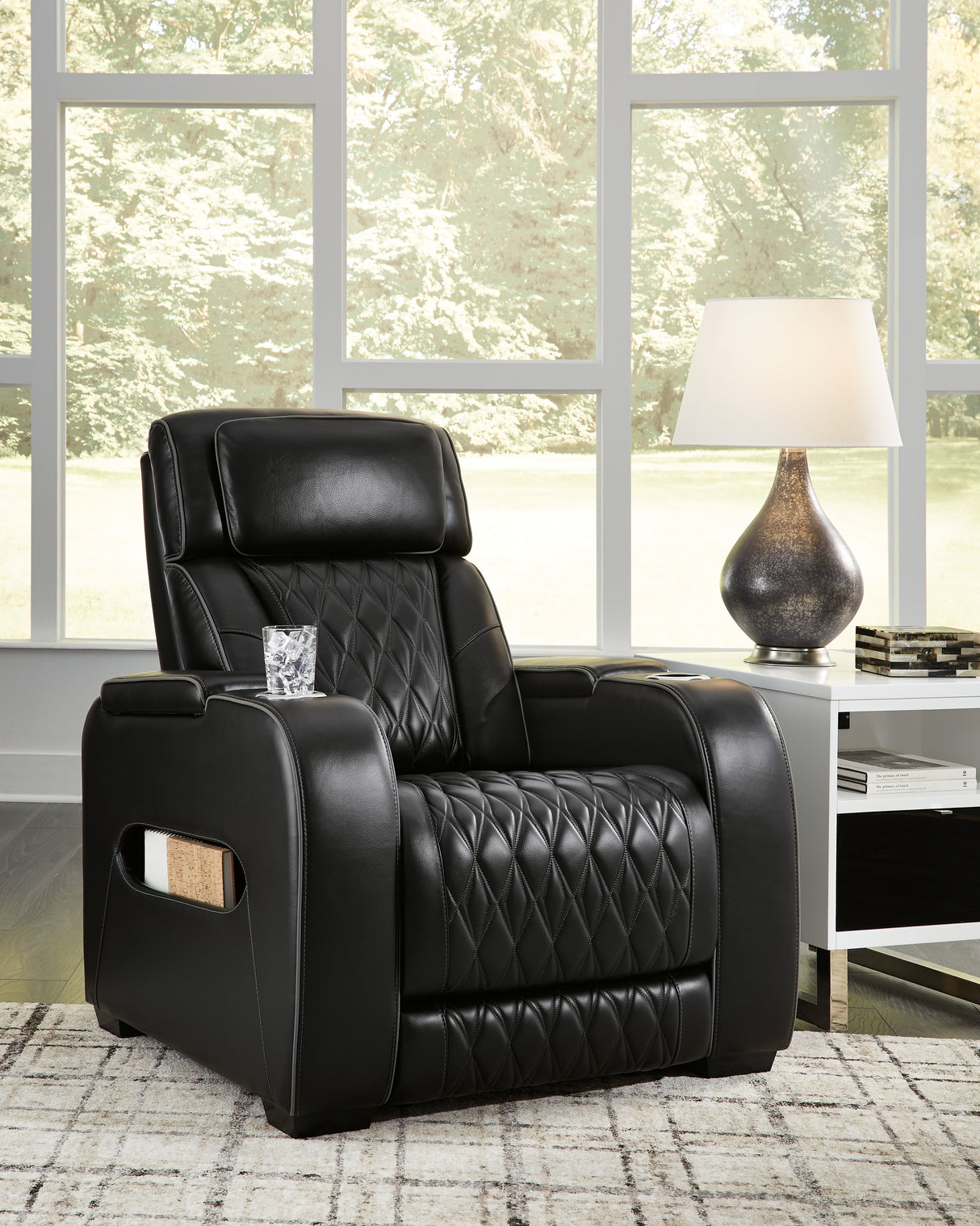 Boyington Sofa, Loveseat and Recliner in Black from Ashley - Luna Furniture