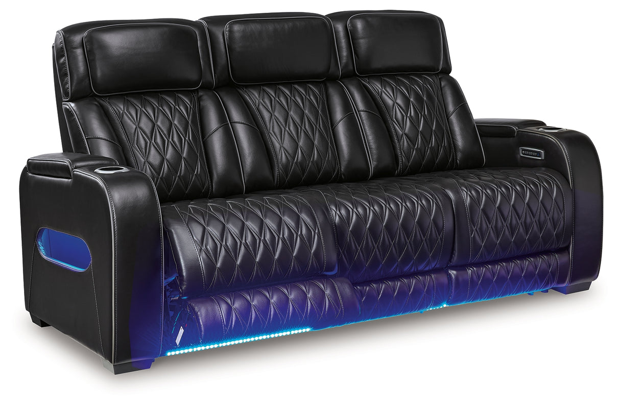 Boyington Sofa, Loveseat and Recliner in Black from Ashley - Luna Furniture