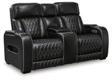 Boyington Sofa, Loveseat and Recliner in Black from Ashley - Luna Furniture