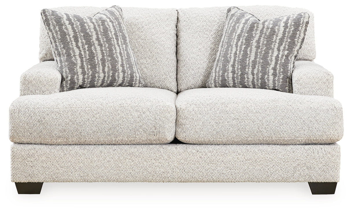 Brebryan Sofa, Loveseat, Chair and Ottoman in Flannel from Ashley - Luna Furniture