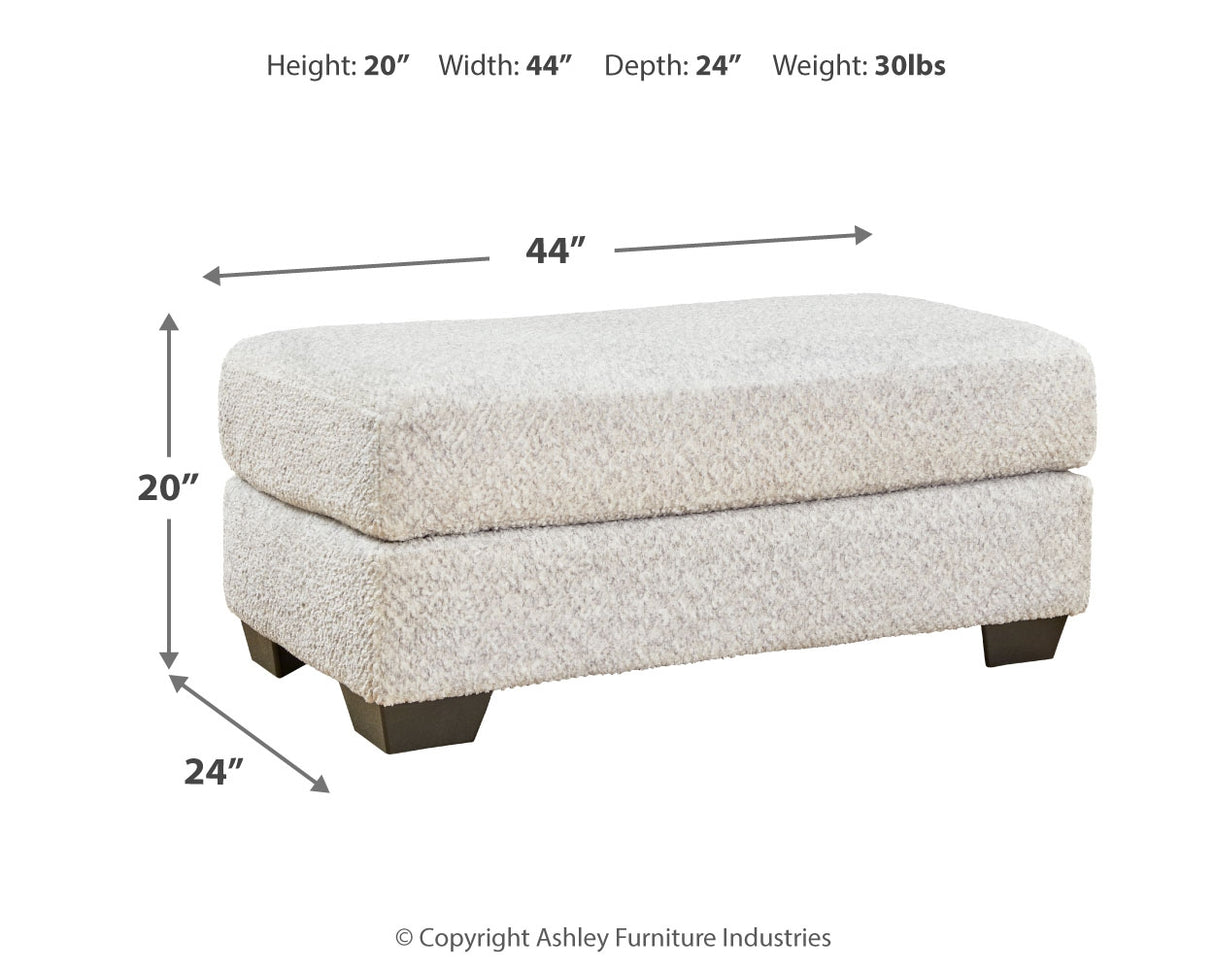 Brebryan Sofa, Loveseat, Chair and Ottoman in Flannel from Ashley - Luna Furniture