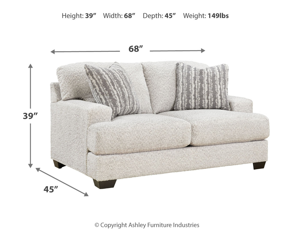 Brebryan Sofa, Loveseat, Chair and Ottoman in Flannel from Ashley - Luna Furniture