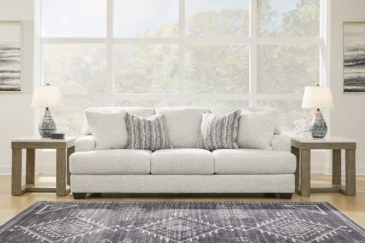 Brebryan Sofa, Loveseat, Chair and Ottoman in Flannel from Ashley - Luna Furniture