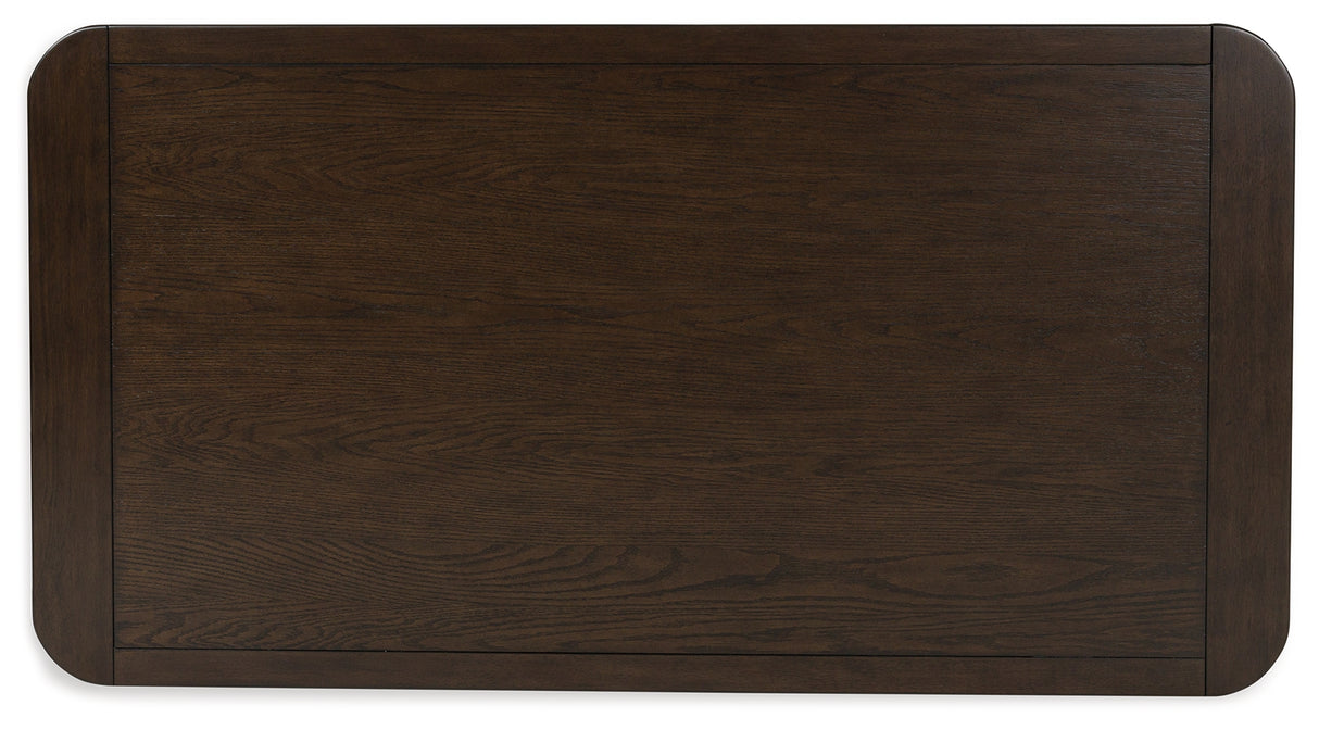 Breckington Dark Brown Coffee Table - T856-1