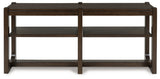 Breckington Dark Brown Sofa Table - T856-4