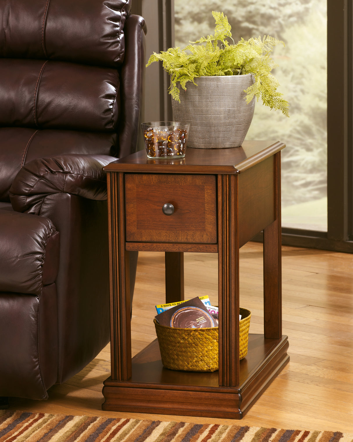 Breegin 2 End Tables in Brown - PKG008420