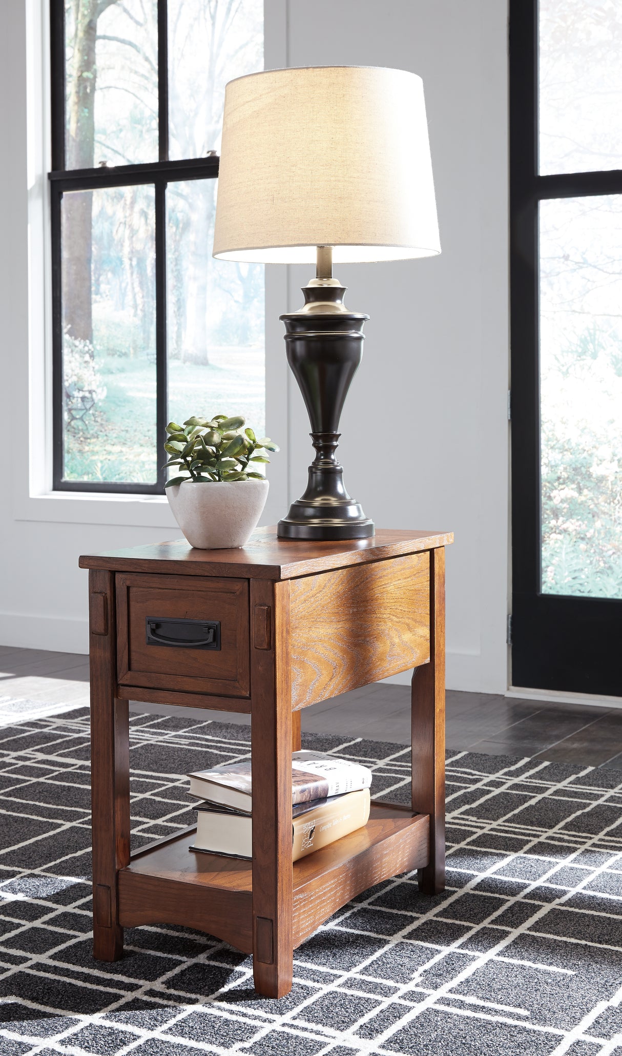 Breegin 2 End Tables in Brown - PKG008423