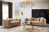 Brenda Coffee  Boucle  Sofa 93" & Loveseat 71" - BRENDACF-SL