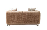 Brenda Coffee  Boucle  Sofa 93" & Loveseat 71" - BRENDACF-SL