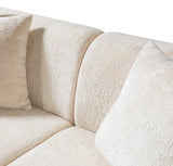 Brenda Ivory Boucle  Sofa 93" & Loveseat 71" - BRENDAIV-SL