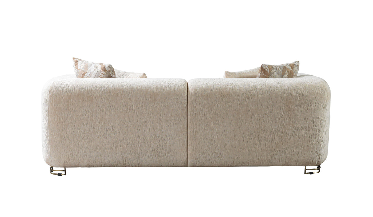 Brenda Ivory Boucle  Sofa 93" & Loveseat 71" - BRENDAIV-SL