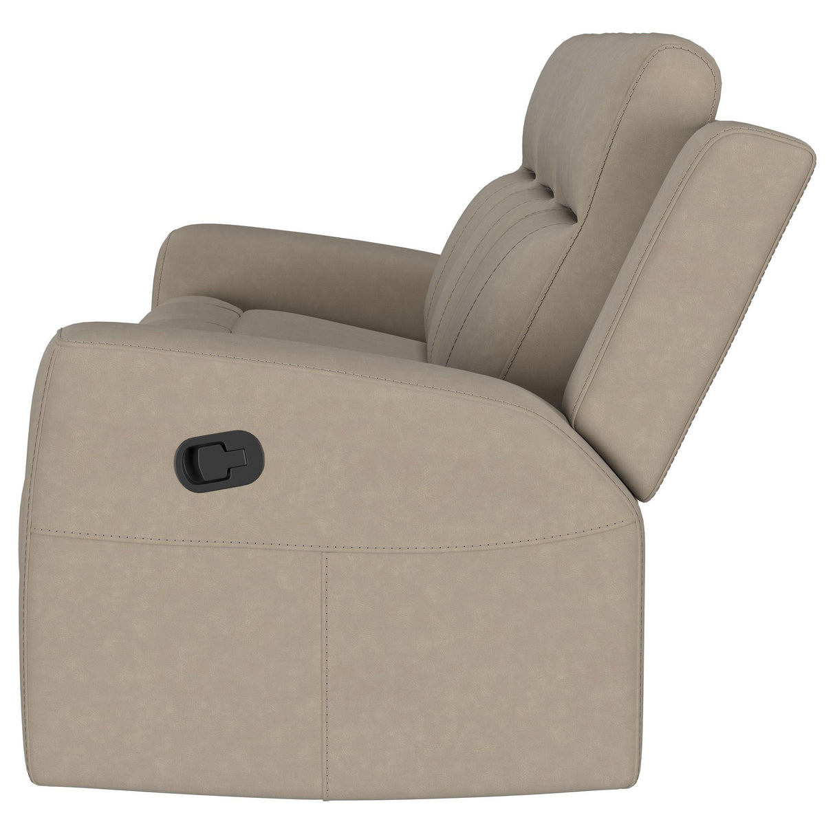 Brentwood Upholstered Motion Reclining Sofa Taupe - 610281