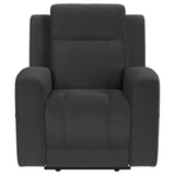 Brentwood Upholstered Recliner Chair Dark Charcoal - 610286