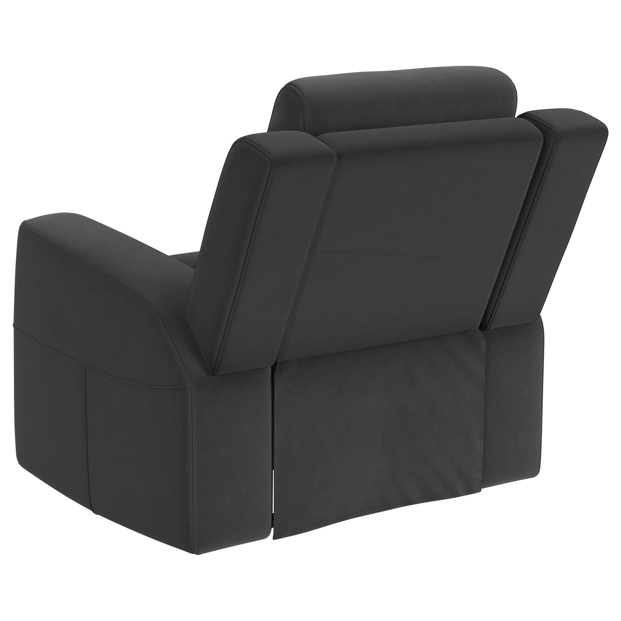 Brentwood Upholstered Recliner Chair Dark Charcoal - 610286