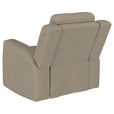 Brentwood Upholstered Recliner Chair Taupe - 610283