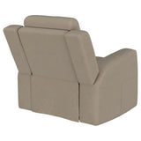 Brentwood Upholstered Recliner Chair Taupe - 610283