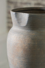 Brickmen Antique Gray Vase - A2000658