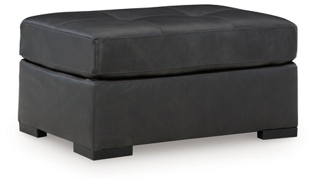 Brindley Pier Fog Oversized Accent Ottoman from Ashley - Luna Furniture