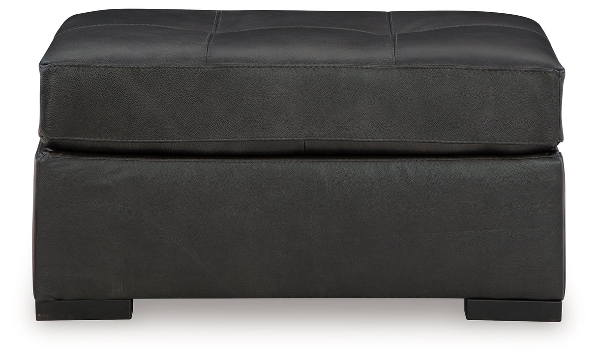 Brindley Pier Fog Oversized Accent Ottoman from Ashley - Luna Furniture