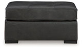 Brindley Pier Fog Oversized Accent Ottoman from Ashley - Luna Furniture