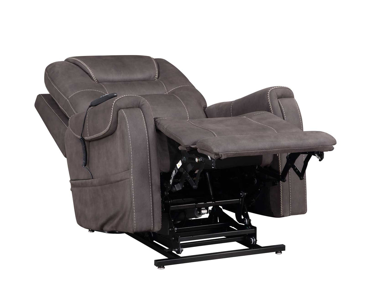 Brisbane Power Lift Chair w/Three Heat Zones, Stone - BS850CG