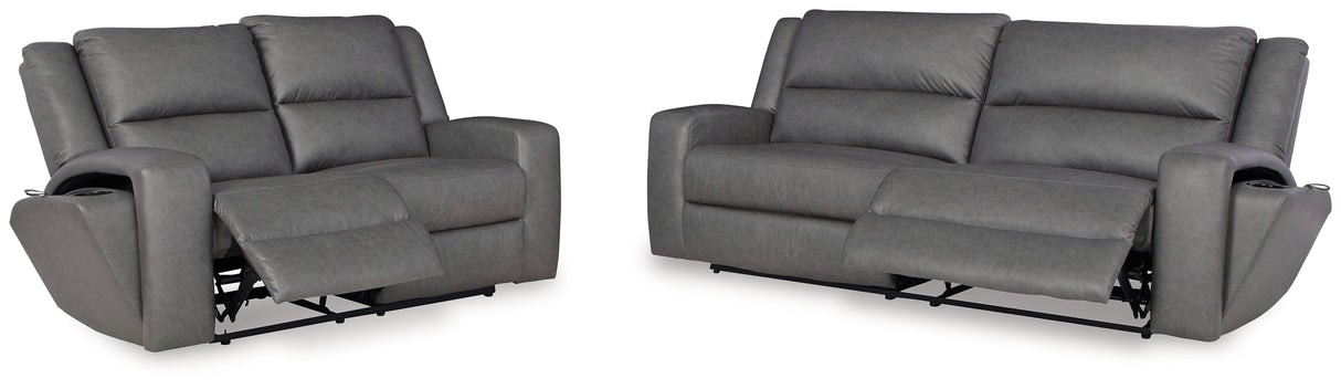 Brixworth Reclining Sofa and Loveseat from Ashley - Luna Furniture