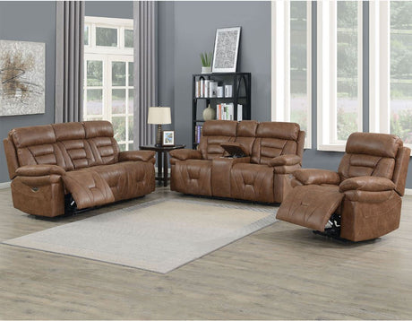 Brock 3 Piece Dual Power Motion Set(Sofa, Loveseat & Chair) from Steve Silver - Luna Furniture