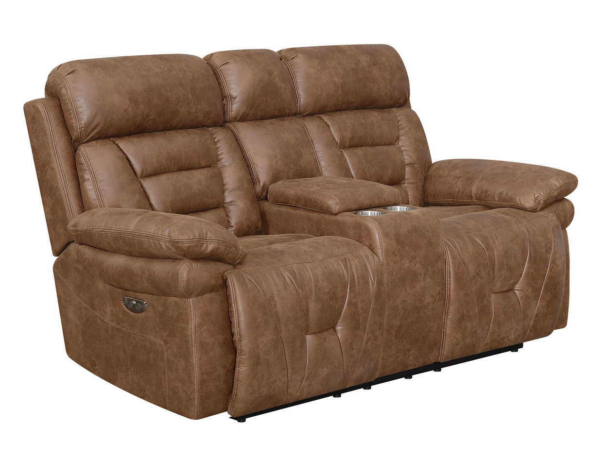 Brock 3 Piece Dual Power Motion Set(Sofa, Loveseat & Chair) from Steve Silver - Luna Furniture