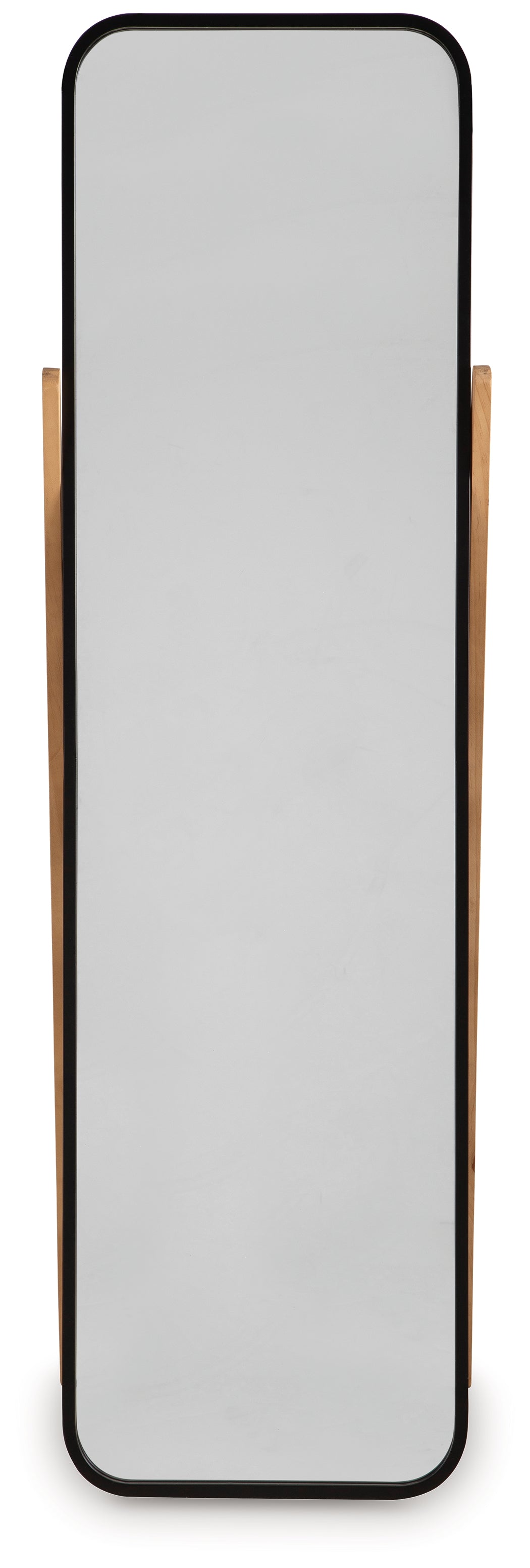 Bronick Black/Brown Floor Mirror - A8010342