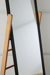 Bronick Black/Brown Floor Mirror - A8010342