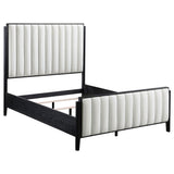 Brookmead Black 5-Piece Upholstered California King Bedroom Set from Coaster - Luna Furniture