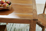 Brown Dressonni Dining Table and 4 Chairs - PKG018642