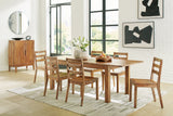 Brown Dressonni Dining Table and 6 Chairs - PKG018643