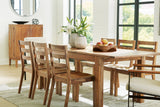 Brown Dressonni Dining Table and 8 Chairs - PKG018647