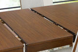 Brown Lyncott Dining Table and 4 Chairs and Bench - PKG020702