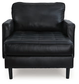 Bryceview Onyx Chaise from Ashley - Luna Furniture