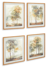 Bryneford Multi Wall Art (Set of 4) from Ashley - Luna Furniture