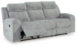 Buntington Pewter Reclining Sofa - 3400488