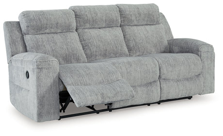 Buntington Pewter Reclining Sofa - 3400488