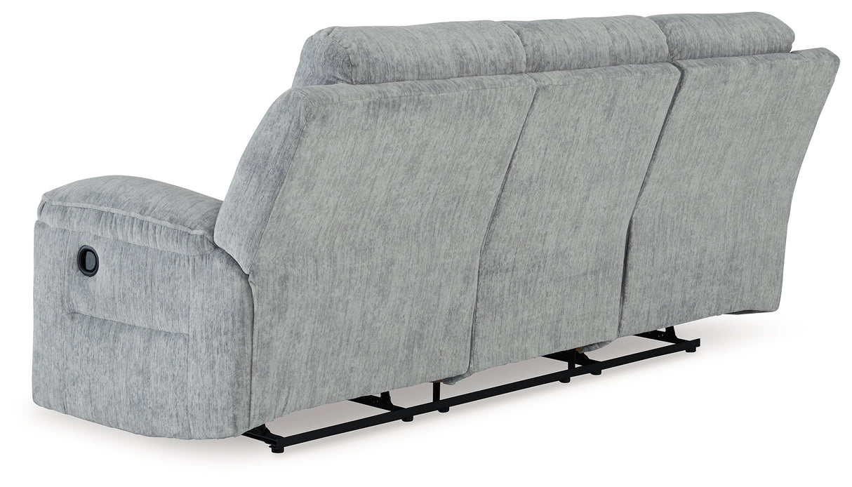 Buntington Pewter Reclining Sofa - 3400488