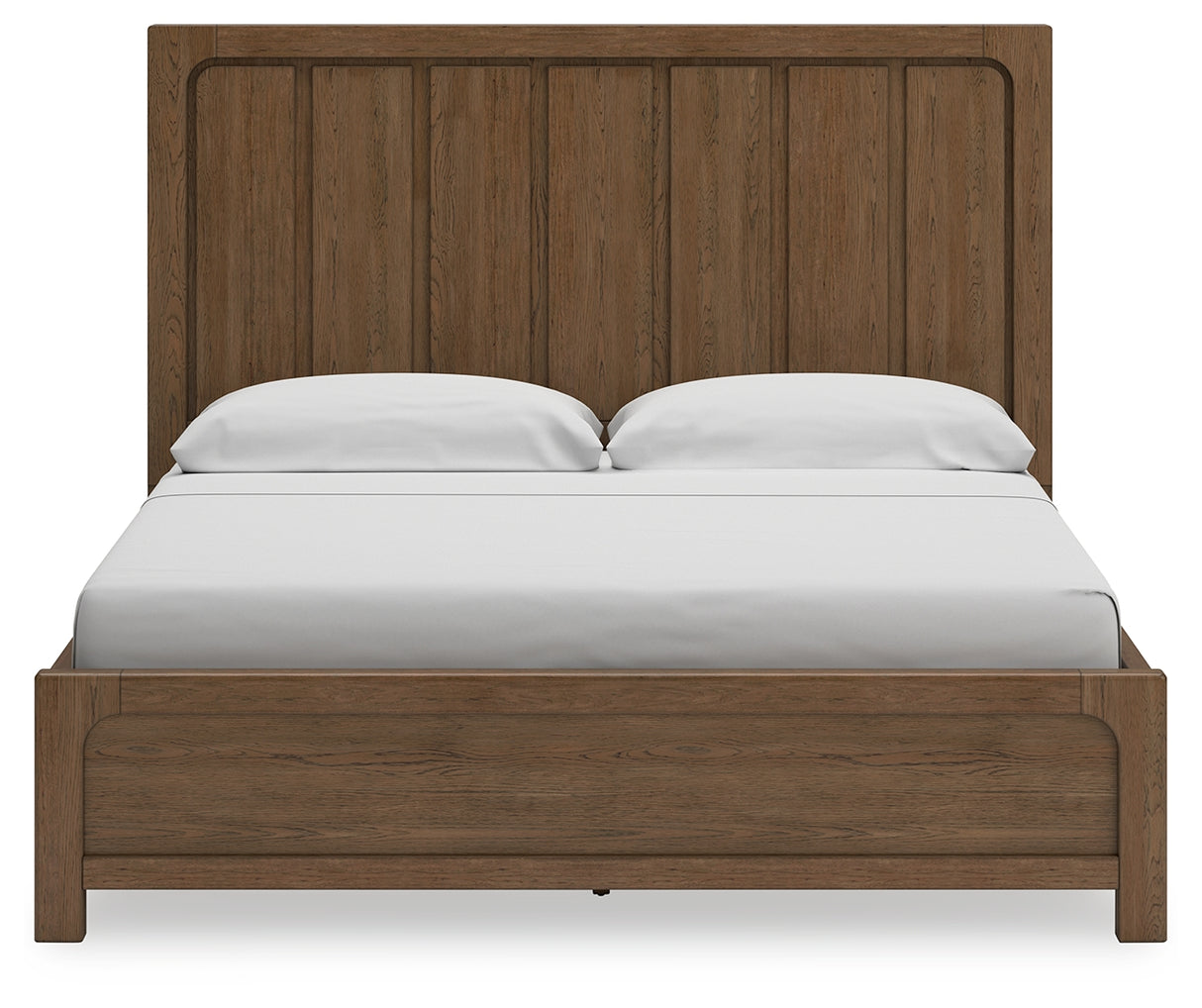 Cabalynn King Panel Bed with Dresser and Nightstand in Light Brown - PKG019233