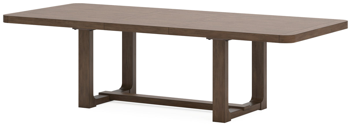 Cabalynn Light Brown Dining Extension Table - D974-35