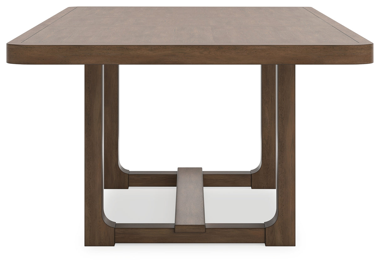 Cabalynn Light Brown Dining Extension Table - D974-35